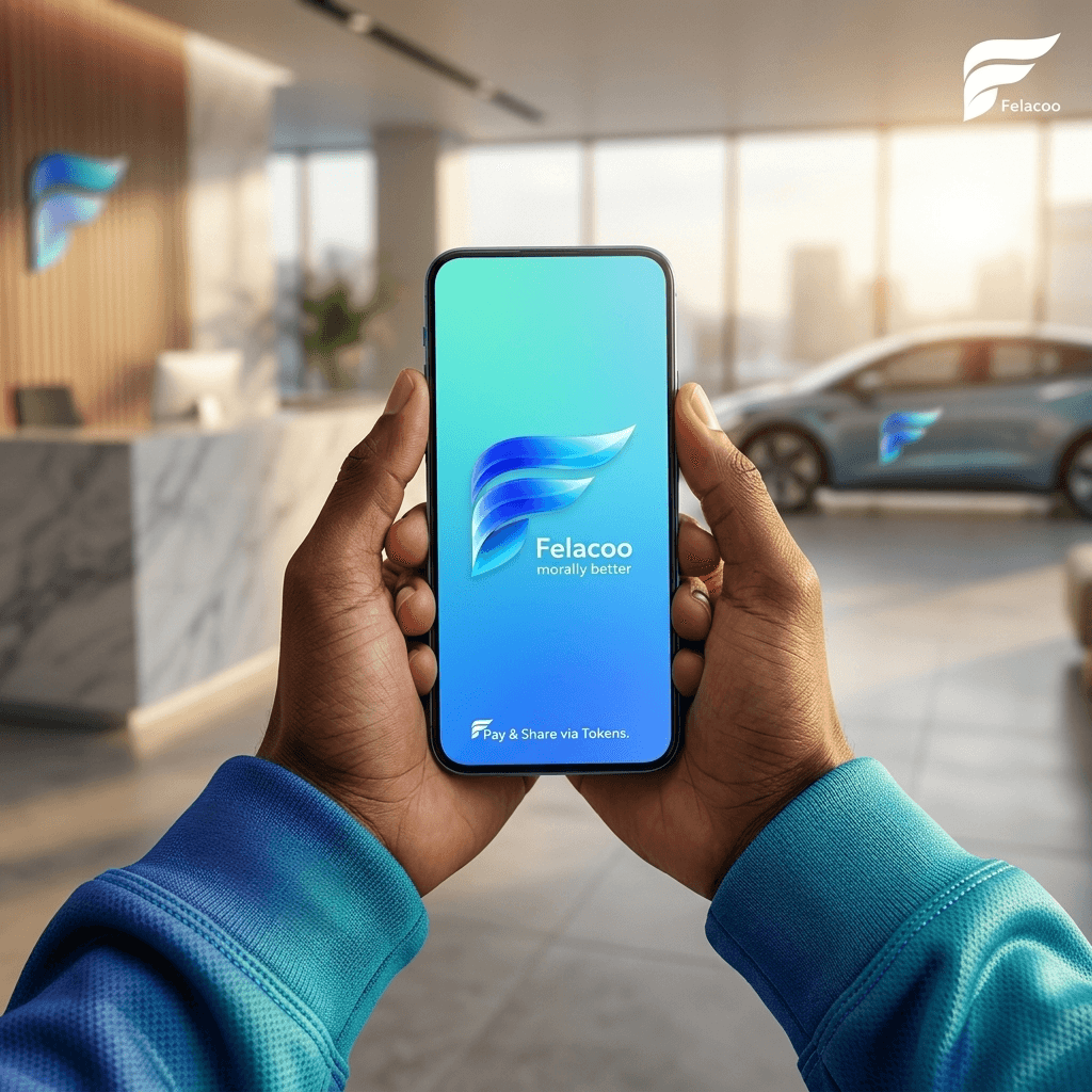 Felacoo app — Pay & Share via Tokens